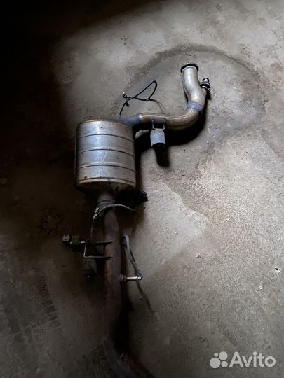 Глушитель Мерседес гл 164 дизель