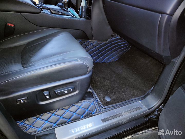 3D коврики из экокожи