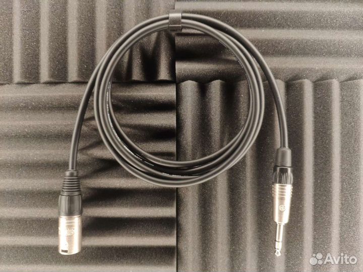 Xlr шт. На Jack 6,3 st Neutrik, mogami 2582