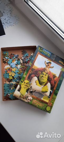 Настольная игра пазл Шрек