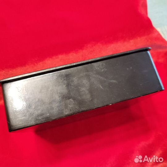 Лаковая шкатулка СССР Олени на водопое Федоскино