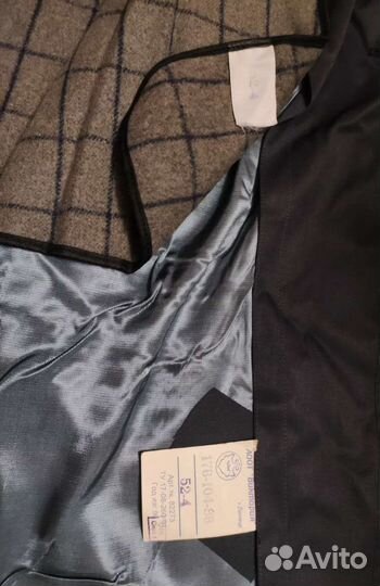 Плащ демисезонный милицейский новый