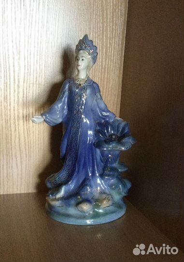 Медной горы хозяйка фарфор Гжель винтаж