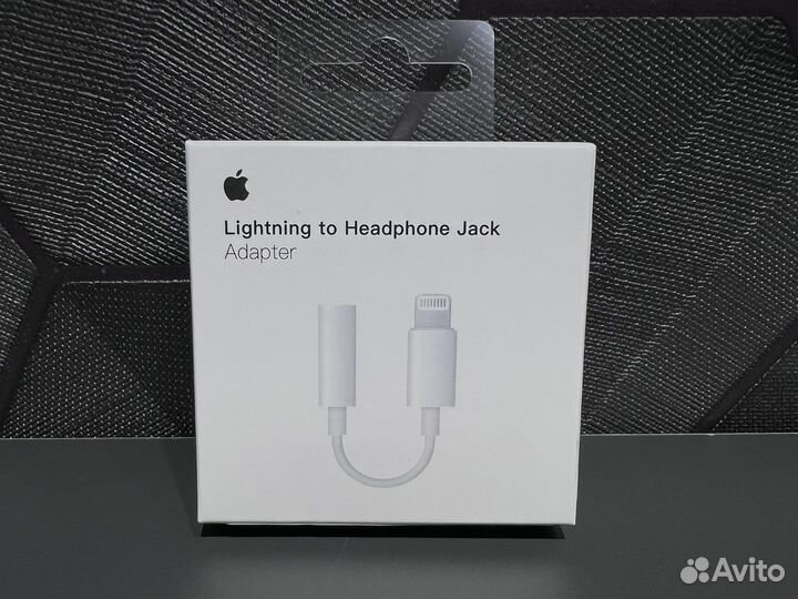 Переходник Apple 3,5 mm Новый