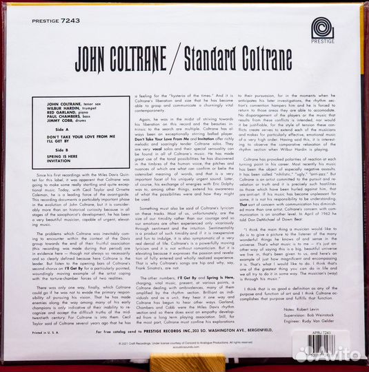 John Coltrane - Standard Coltrane
