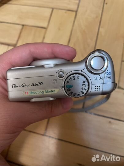 Компактный фотоаппарат canon powershot a520