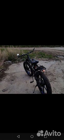 Электровелосипед складной фетбайк