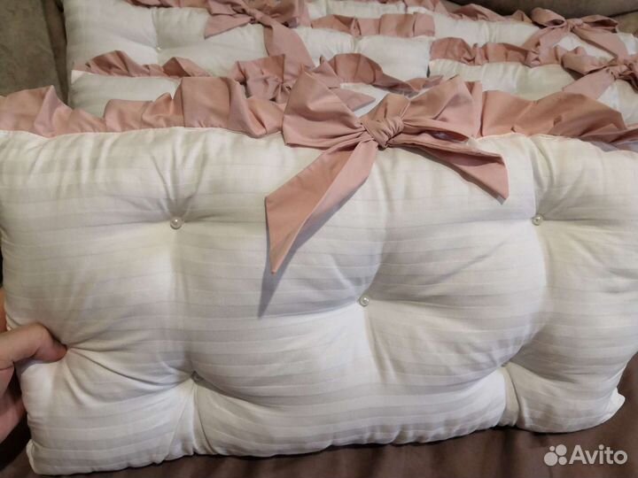 Бортики в детскую кроватку