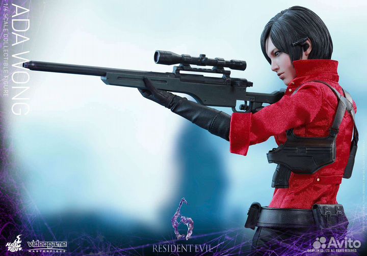 HOT toys VGM21 resident evil 6 ADA wong ада вонг