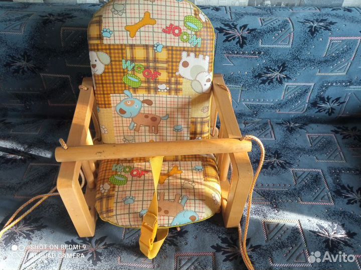 Детская навесная качель