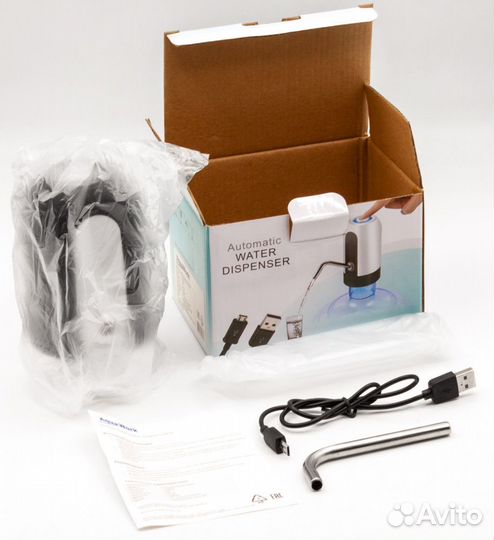 Помпа для воды электрическая H-RP14 черная