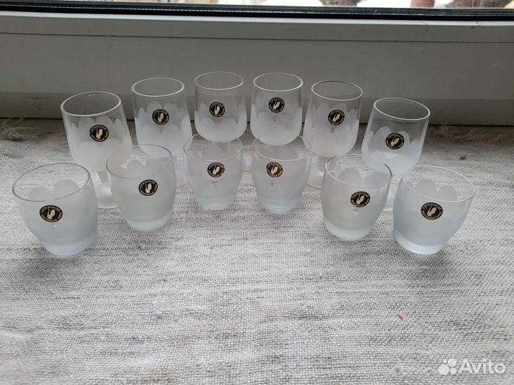 Рюмки/стопки/гусь хрустальный