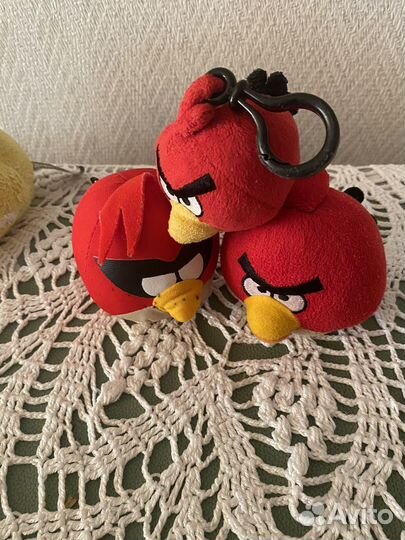 Мягкие игрушки Angry birds