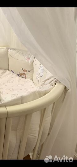 Балдахин и бортики в кроватку