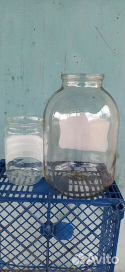 Банки стеклянные 0.7 и 3 л