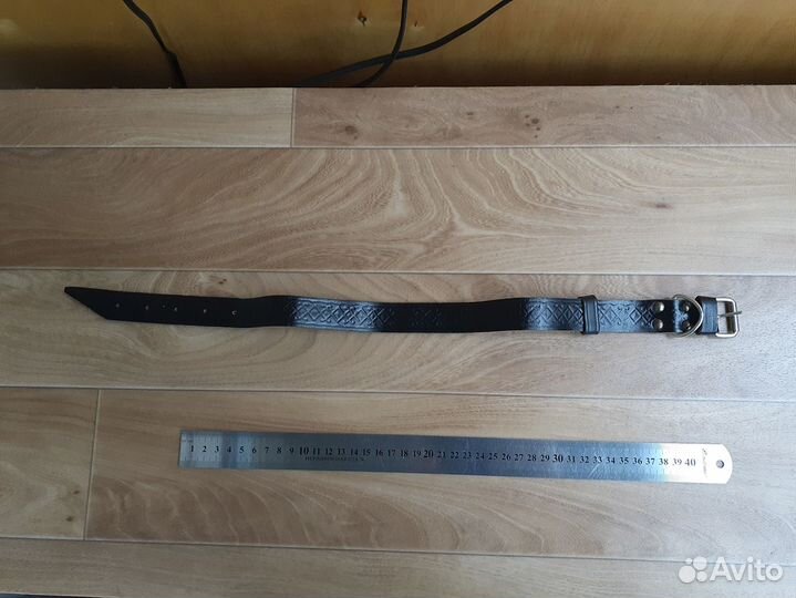 Ошейник для собаки (СССР 1980-е, кожа, новый)