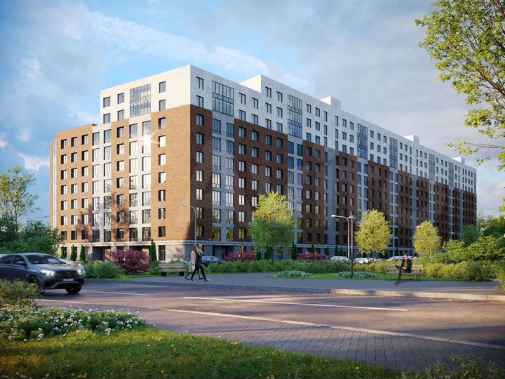 2-к. квартира, 46 м², 10/11 эт.