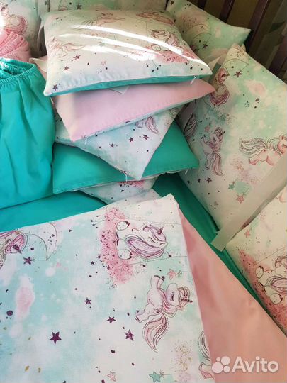 Детское постельное белье новое