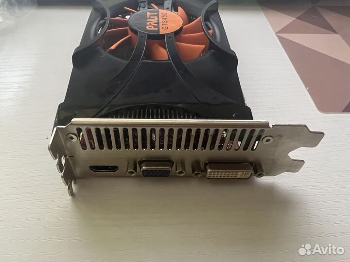Видеокарта palit gts 450 1gb