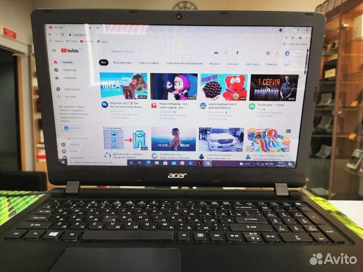 Отличный ноутбук Acer на ssd intel + Geforce 920