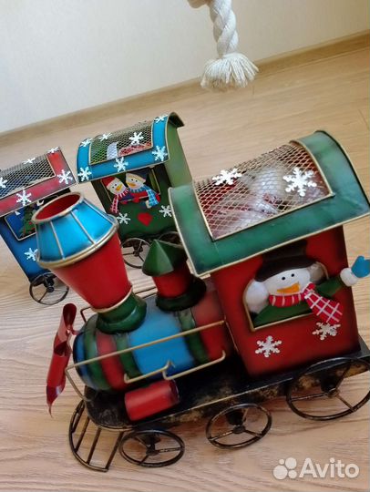 Игрушка новогодняя Паровоз