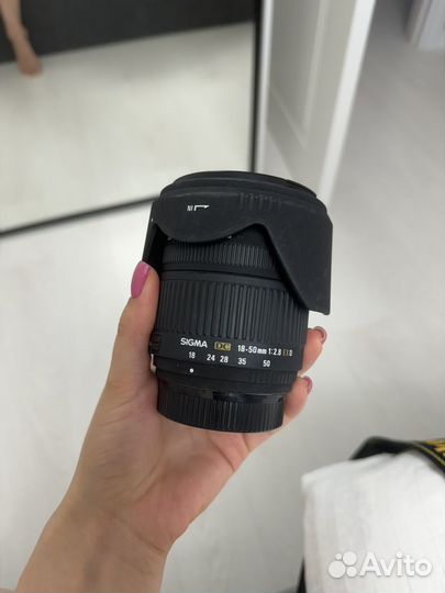 Объектив sigma 18-50mm 2.8