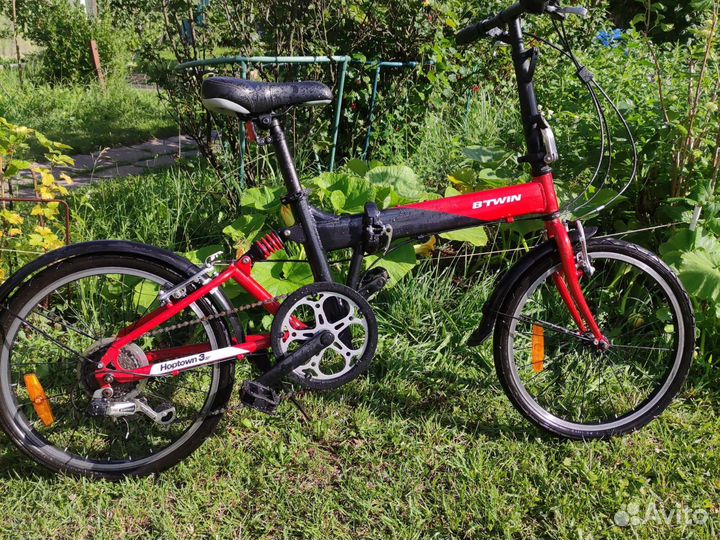 Складной велосипед btwin hoptown 3