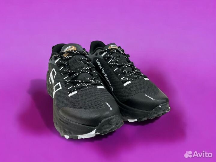 Кроссовки new balance fresh foam черно белые