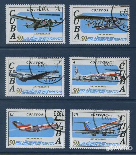 Самолеты. Куба. 1979 год