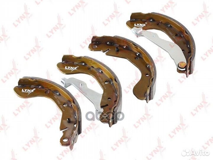 Колодки тормозные барабанные зад BS1802