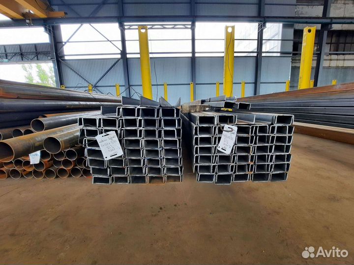 Швеллер гнутый 160х80х4 длина 12м Ст3