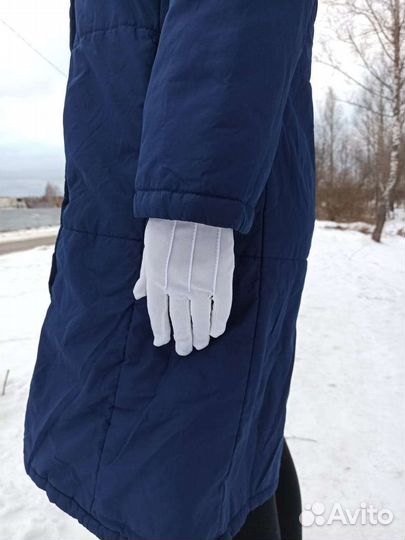 Перчатки парадные белые