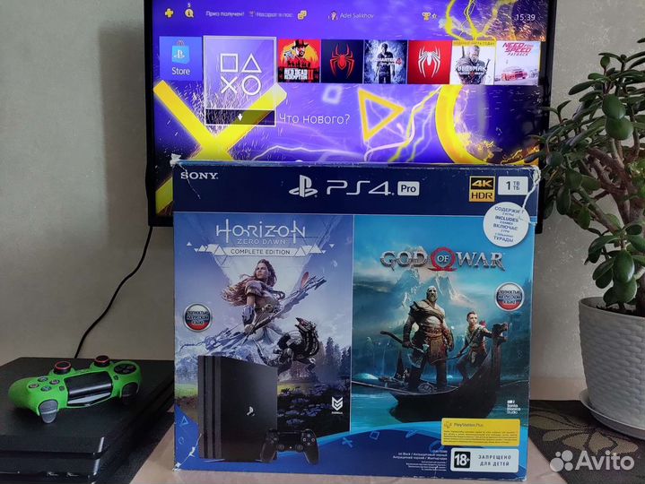 Игровая приставка ps4 pro 1tb