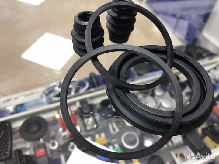 Сальники переднего суппорта Solaris Rio