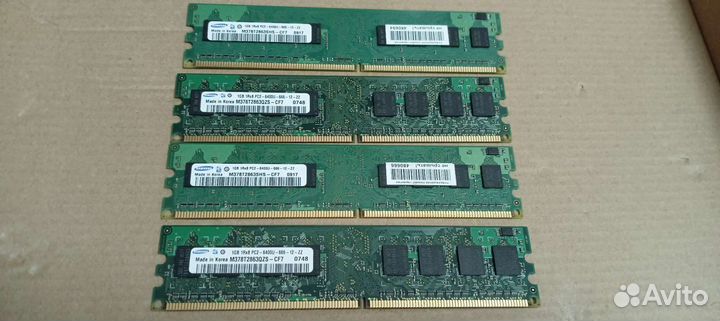 Материнская плата asus p5k с процессором и памятью