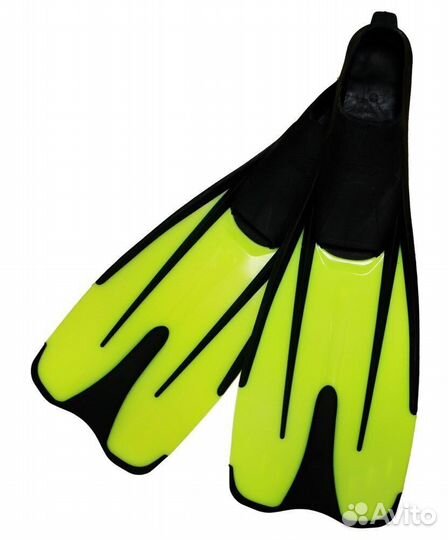 Ласты Альфа Каприз ISG лимонные р.43-44