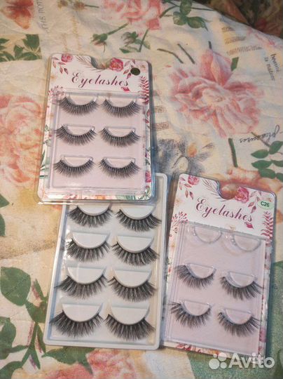 Накладные ресницы ленточные