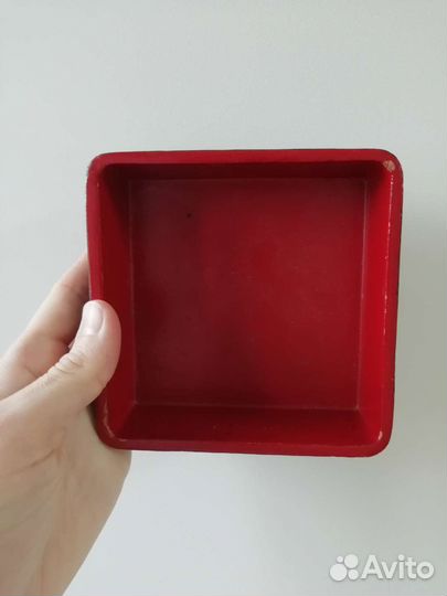 Деревянная шкатулка винтаж