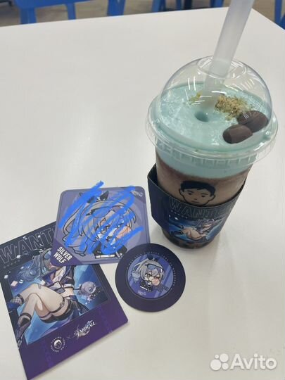 Honkai star rail мерч с silver wolf