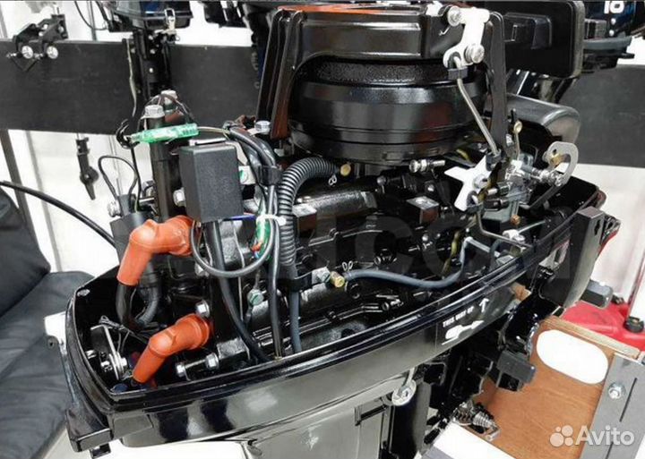 Лодочный мотор Hidea (Хайди) HD9.9FES PRO (дистанц