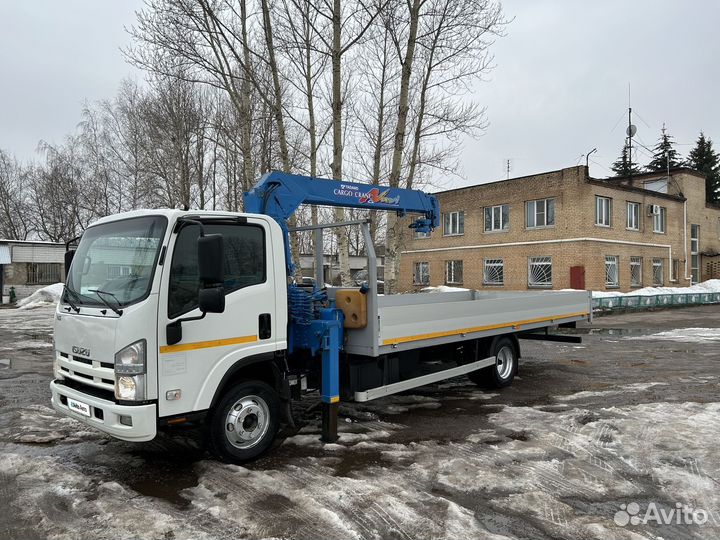 Isuzu NQR90L-M с КМУ, 2019