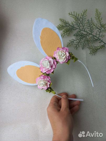 Ободок с ушками