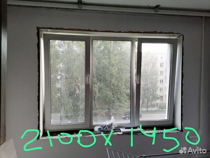 Окно пластиковое бу