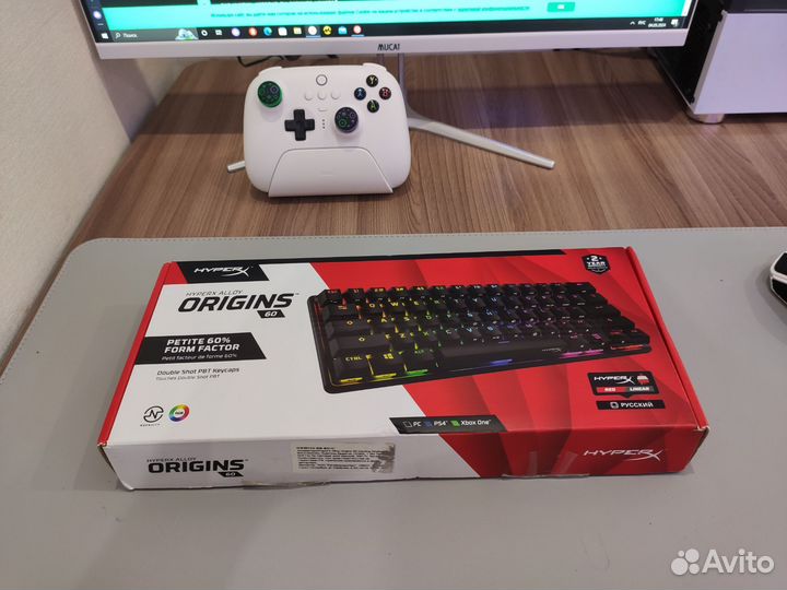 Кастомная клавиатура hyperx alloy origins 60