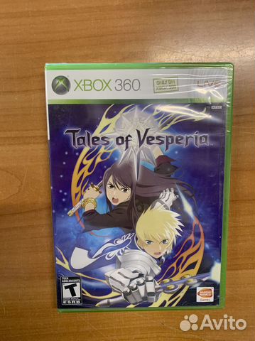 Xbox 360 Tales of Vesperia (Sealed, ntsc)