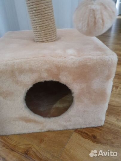 Когтеточка домик для кошки
