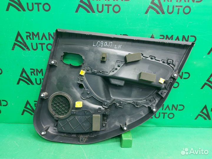 Обшивка двери задняя левая Renault Logan 2 2014