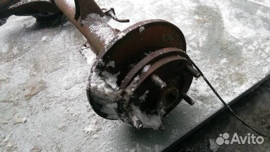 Мост задний ford transit 7 (KML19L801)