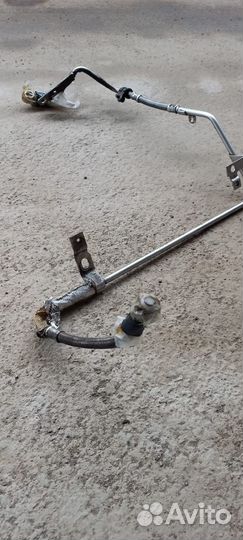 Трубка подачи масла в турбокомпрессор passat 1.8t