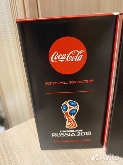 Коллекционные стаканы coca-cola fifa 2018